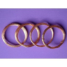 Copper craft wire 0.4mm, 0.6mm, 0.8mm and 1mm diameters