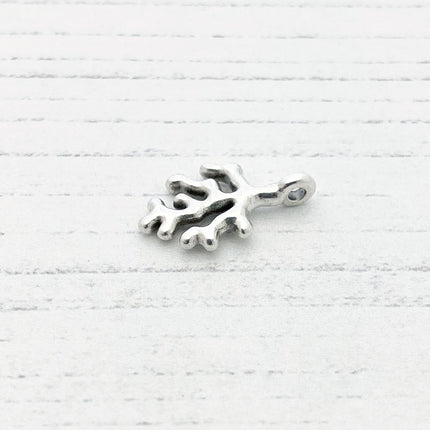 coral pendant charm