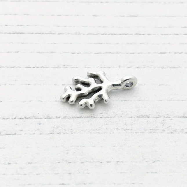 coral pendant charm