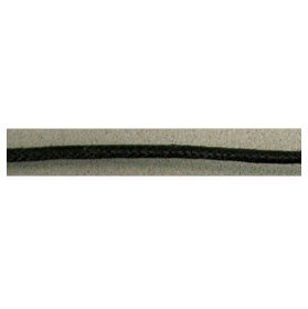 1mm Waxed Cotton Cord Black