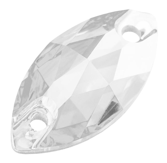 Sew on Navette oval stone