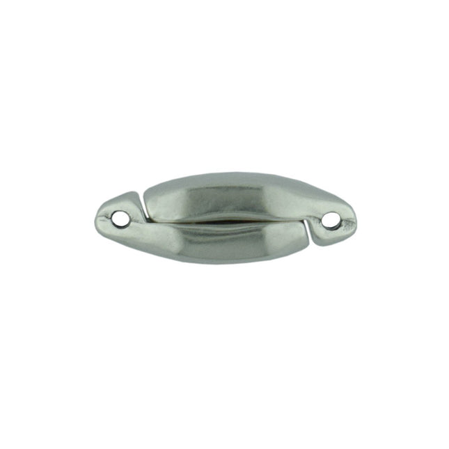 Cymbal Ralaki Gemduo Magnetic Clasp Antique Silver