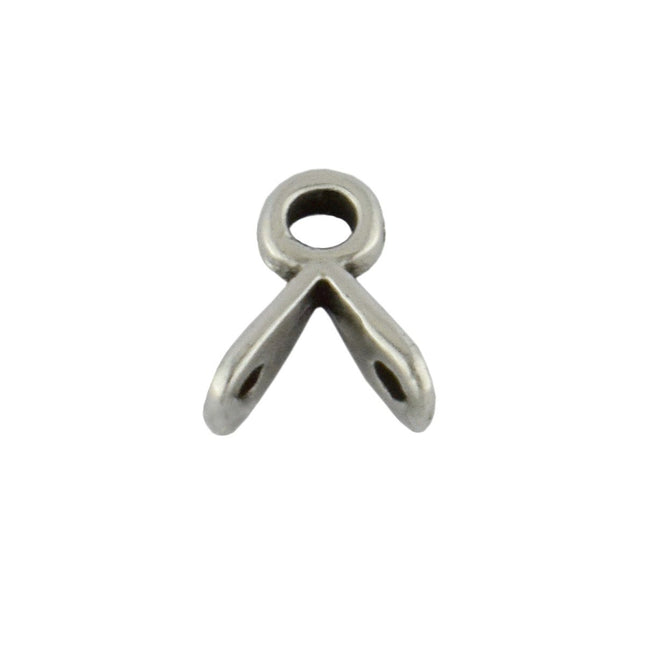 Cymbal Triades GemDuo Bead Ending Antique Silver