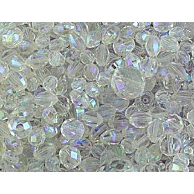 Czech Glass Crystal AB Bead Mix