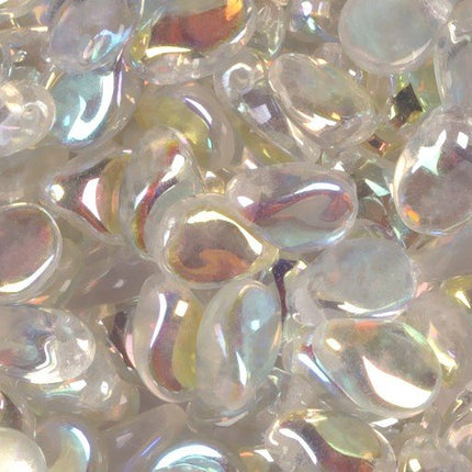 Crystal AB Preciosa Glass Pip Beads