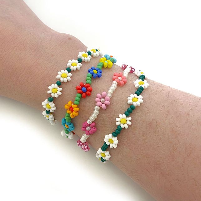 Beaded Daisy Chain Bracelet Workshop