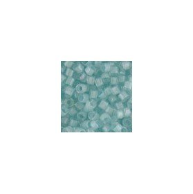 DB078 Lined Aqua Mist AB Miyuki Delica Bead Size 11