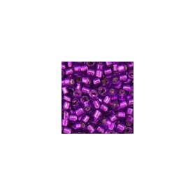 DB1345 Silver Lined Bright Violet Miyuki Delica Beads Size 11