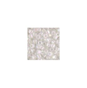 DB202 White Pearl AB Miyuki Delica Bead Size 11