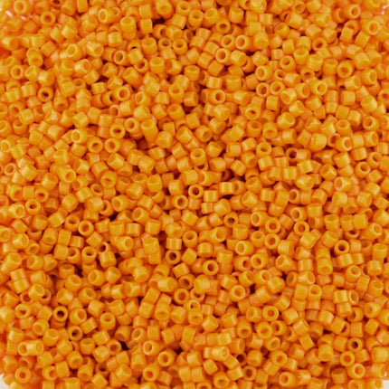 DB2104 Duracoat Opaque Kumquat Miyuki Delica Bead Size 11