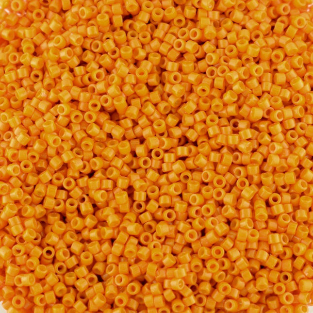 DB2104 Duracoat Opaque Kumquat Miyuki Delica Bead Size 11