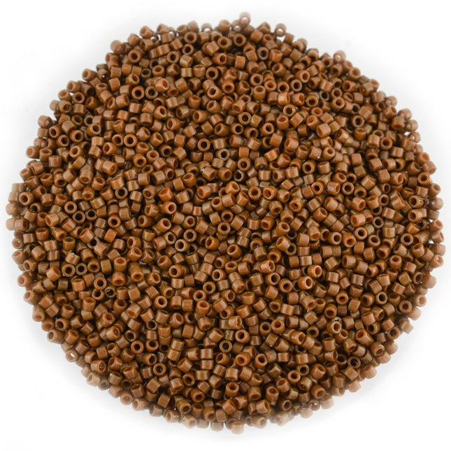 DB2142 Duracoat OPaque Cognac Mityuki Delica Beads