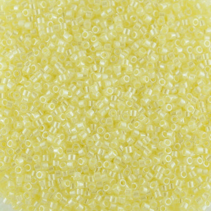 DB232 Pale Yellow Pearl Miyuki Delica Bead Size 11