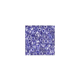 DB243 Lined Crystal Medium Blue Miyuki Delica Bead Size 11