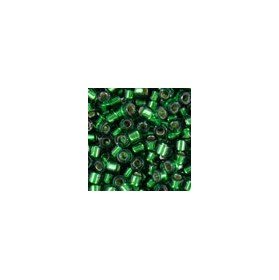 DB605 Silver Lined Emerald Miyuki Delica Bead Size 11