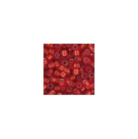 DB683 Half Matte Silver Lined Ruby Miyuki Delica Bead Size 11