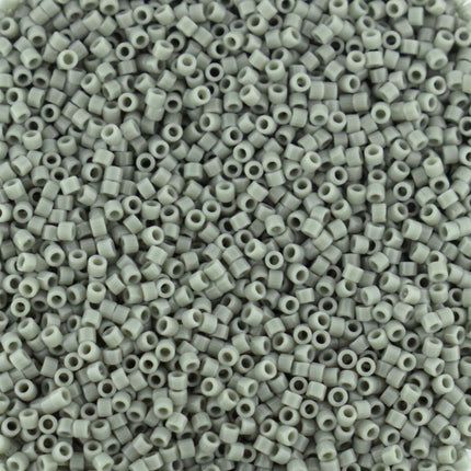 DB731 Opaque Grey Miyuki Delica Beads Size 11