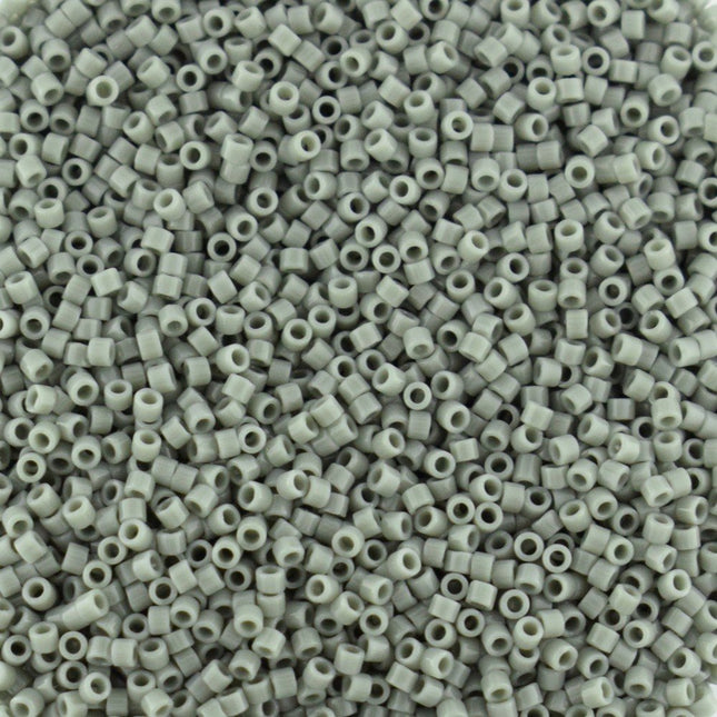 DB731 Opaque Grey Miyuki Delica Beads Size 11