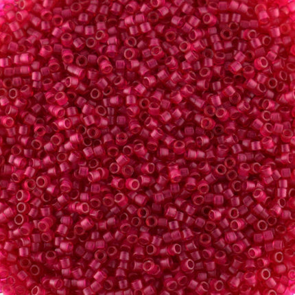 DB775 Trans Matt Fuchsia Miyuki Delica Bead Size 11
