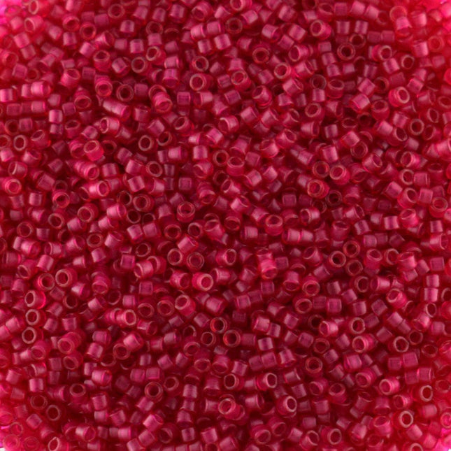 DB775 Trans Matt Fuchsia Miyuki Delica Bead Size 11