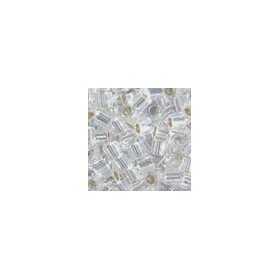 DBL041 Silver Lined Crystal - 5g Miyuki Delica Size 8