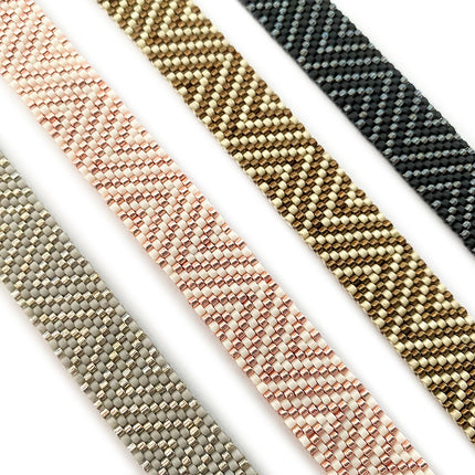 Deco Bracelet Kit - Peyote Stitch - All colours