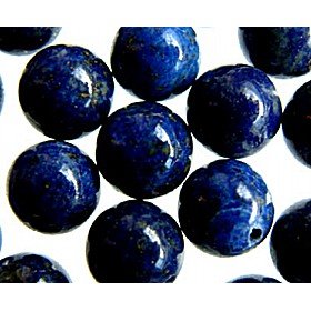 6mm Round Lapis Lazuli Semi-Precious Beads