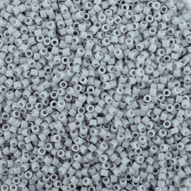 DB1139 Miyuki Delica Bead Opaque Ghost Grey