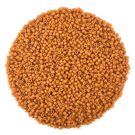 DB653 dyed opaque pumpkin