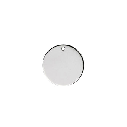 Sterling Silver Disk