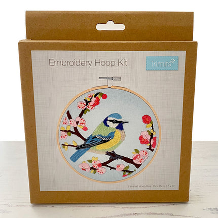 Trimits Bird Blossom Embroidery Hoop Kit