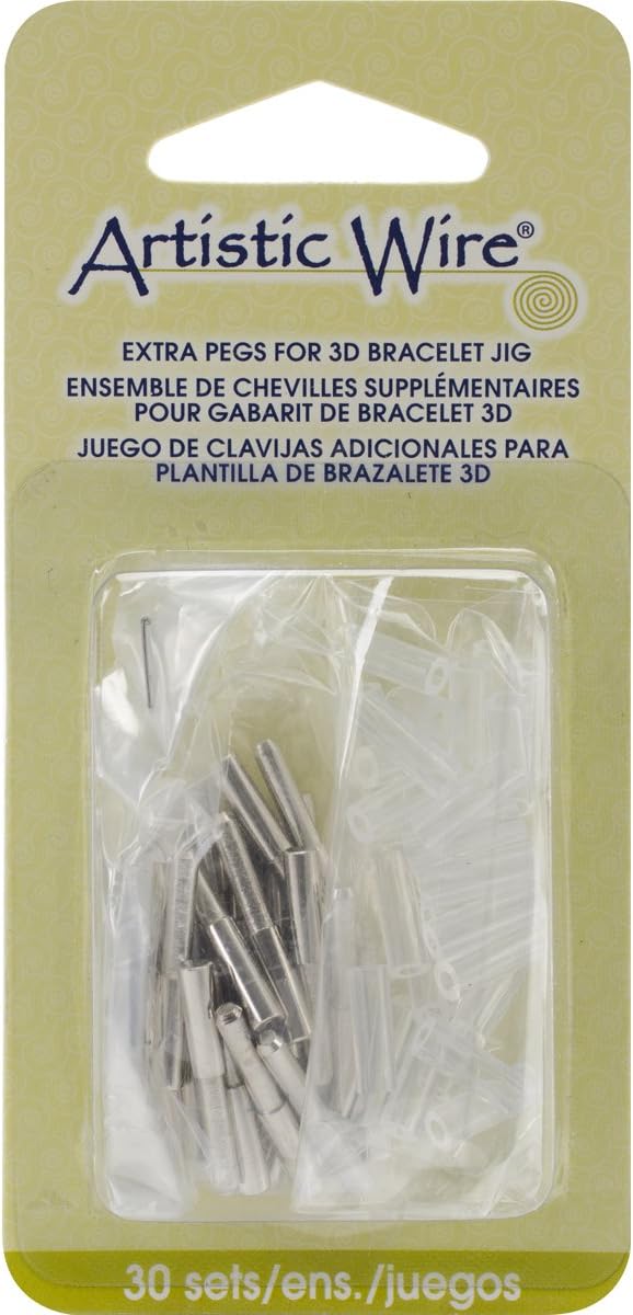 Extra Pegs for Artistic Wire 3D Bracelet Jig