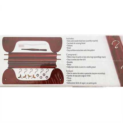 Extra Wide Wooden Bead Loom