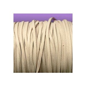 Synthetic Suede Thread Natural