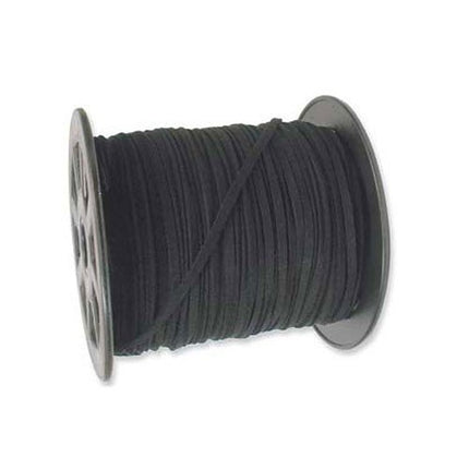 Synthetic Suede Thread Black