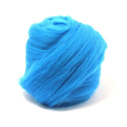 Mediterranean Blue 20g Felt Merino Roving