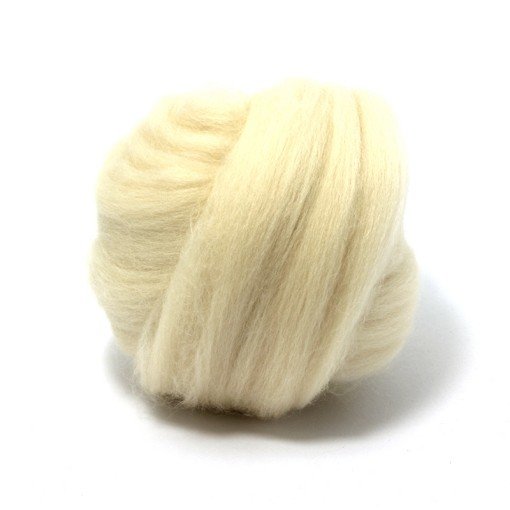 Oyster 20g Felt Merino Roving