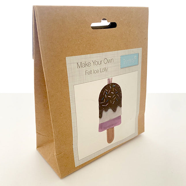 your own felt ice lolly