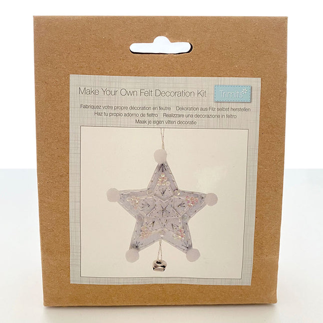 your own felt Christmas star