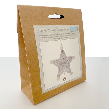 your own felt Christmas star