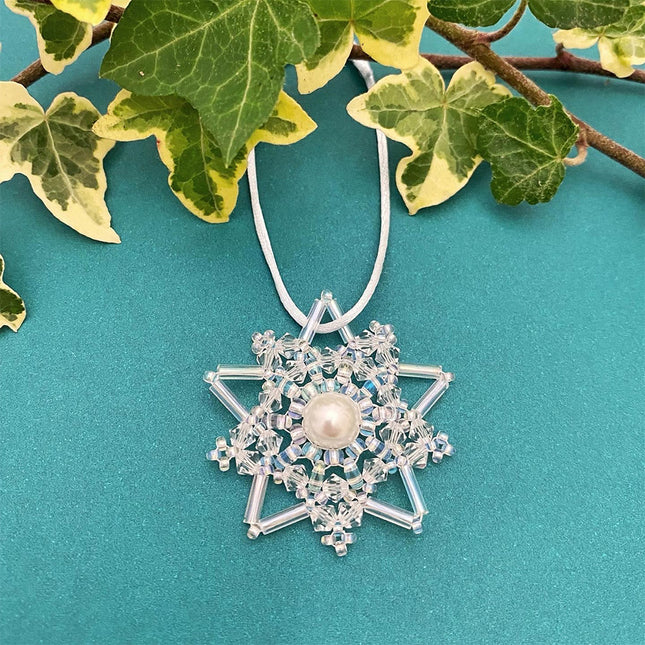 Festive Snowflake Decoration - Pattern