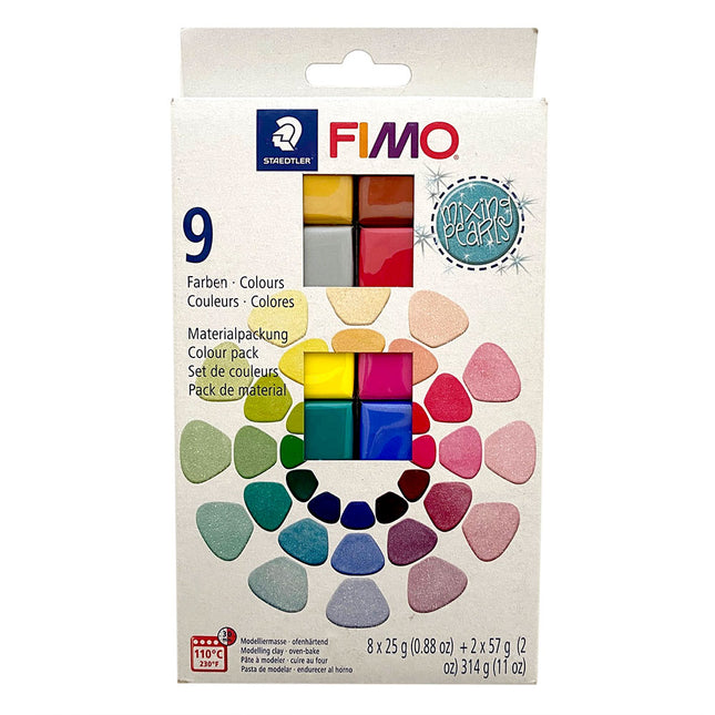 Staedtler mixing pearls 9 multipack fimo polymer clay