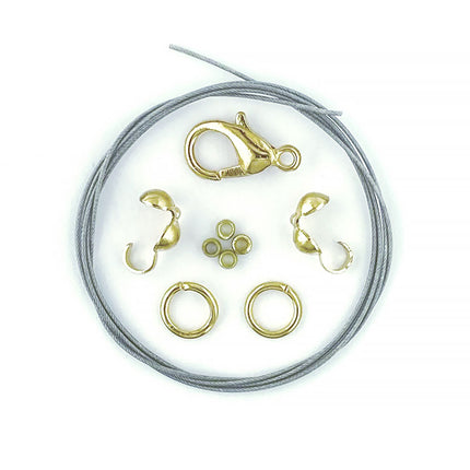 Necklace Findings Set - Gold Plated