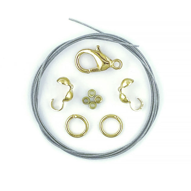 Necklace Findings Set - Gold Plated