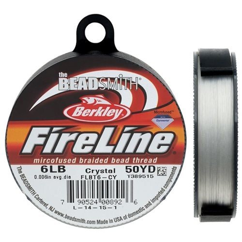 FireLine 6lb Crystal 0.15mm (50 yrd reel)