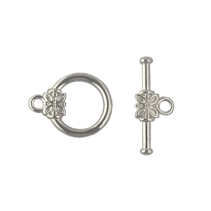 Flower Toggle Clasp