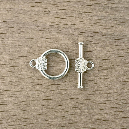Flower Toggle Clasp