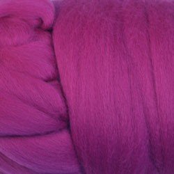 Fuchsia 20g Felt Merino Roving