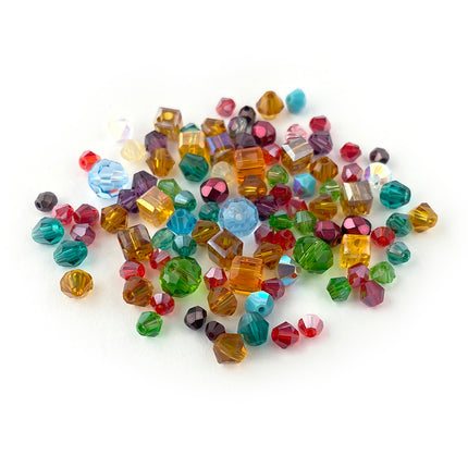 Colourful Crystal Bead Mix