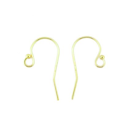 gold filled earwire shepards crook